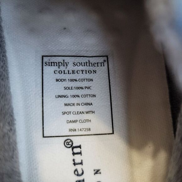 New Simply Southern EasySlip-on Sneakers Size 8 - Picture 7 of 8
